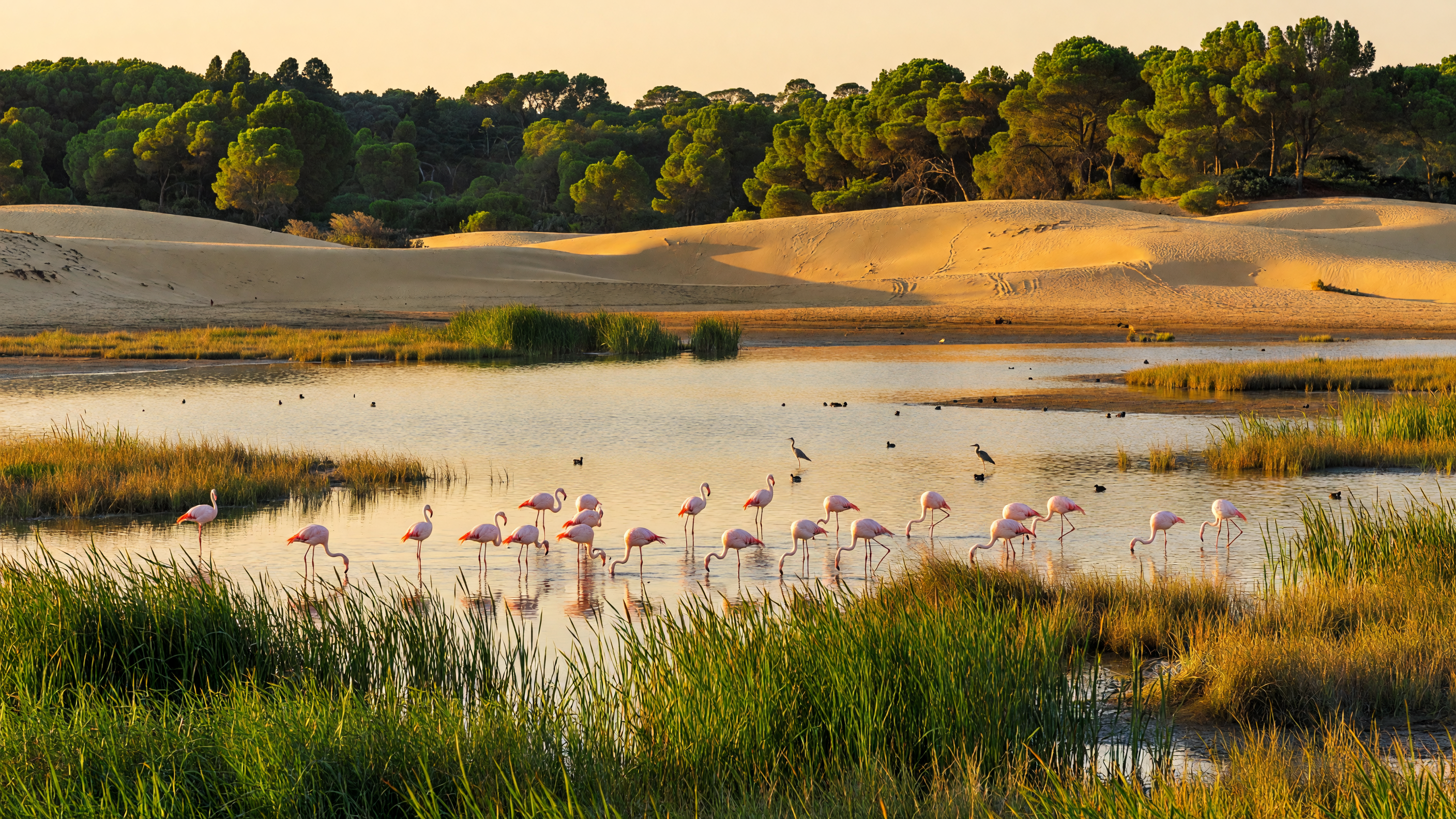 Doñana: humedales y flamencos